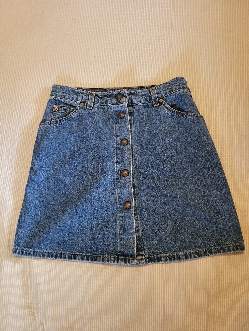Vintage Levi Mini Denim Skirt
